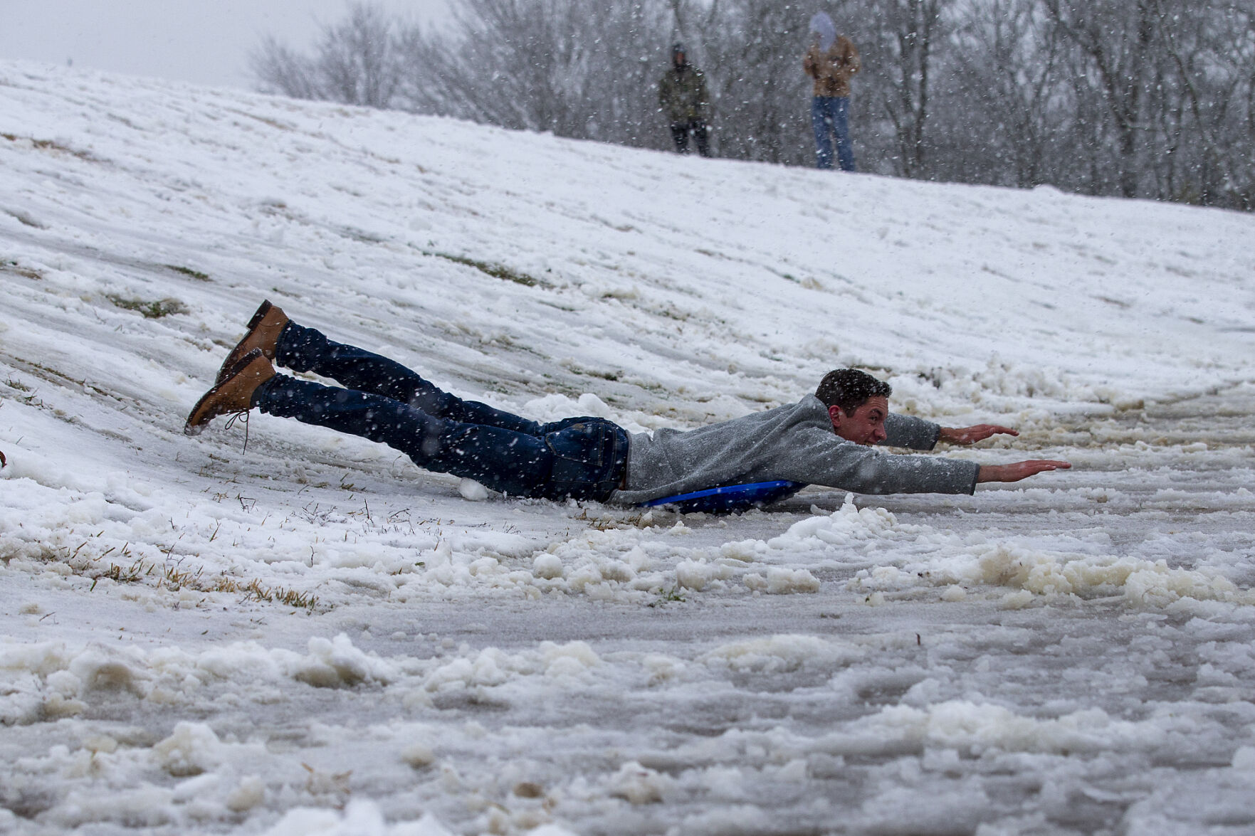 Snowfall in B-CS